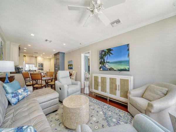 Longboat Key Gulf View Two Bedroom Vacation Rental PLUS DEN (3 bedrms)